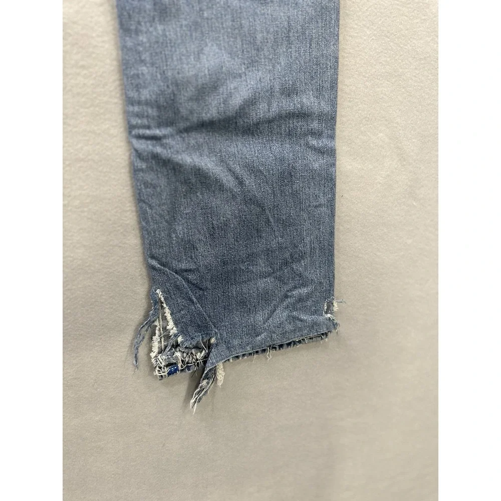 True Religion Ricky Super T White Stitch Jeans Medium Wash Men's 32X30 Rare